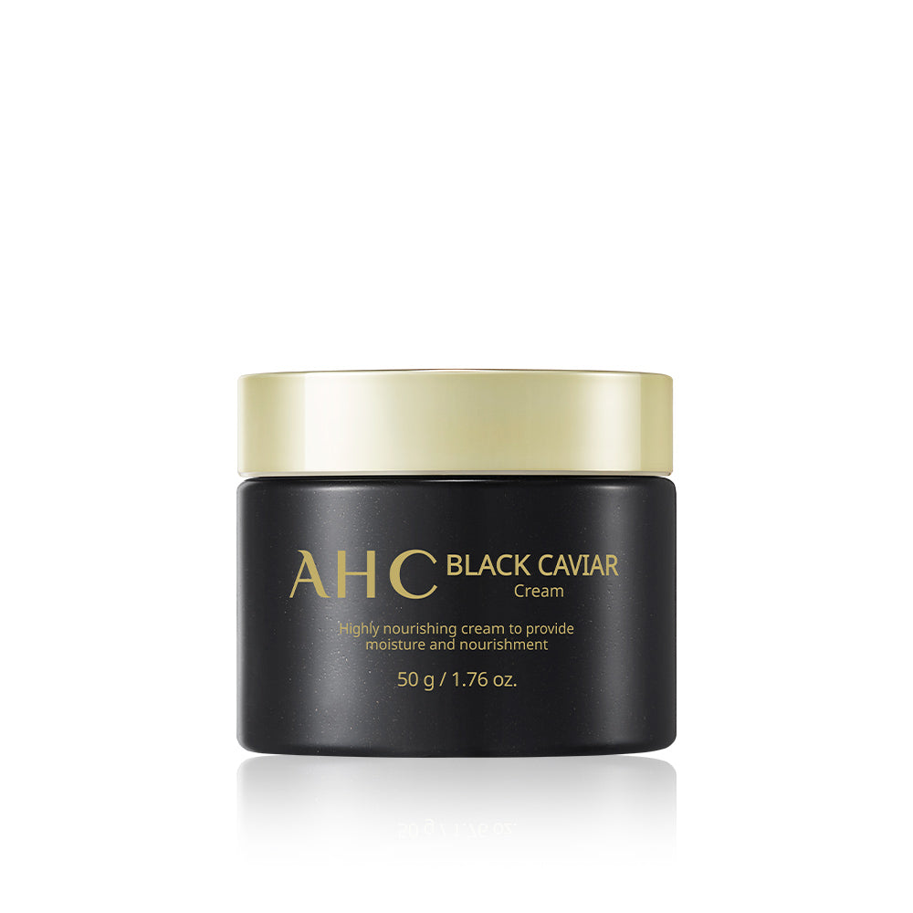 AHC Black Caviar Cream 50g - Kool Seoul Korean K-Beauty