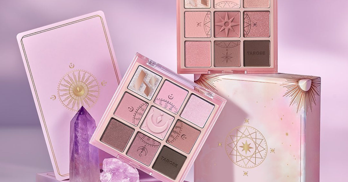 Holika Holika Spellbinding Skincare and Beauty Magic! eyeshadow palette with mystical design and vibrant colors.