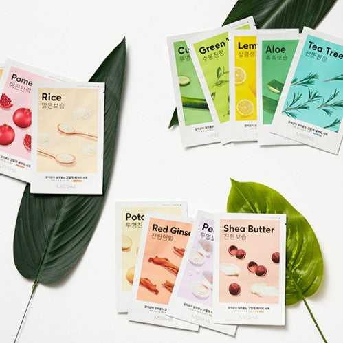 MISSHA Airy Fit Sheet Mask - Kool Seoul Korean K-Beauty