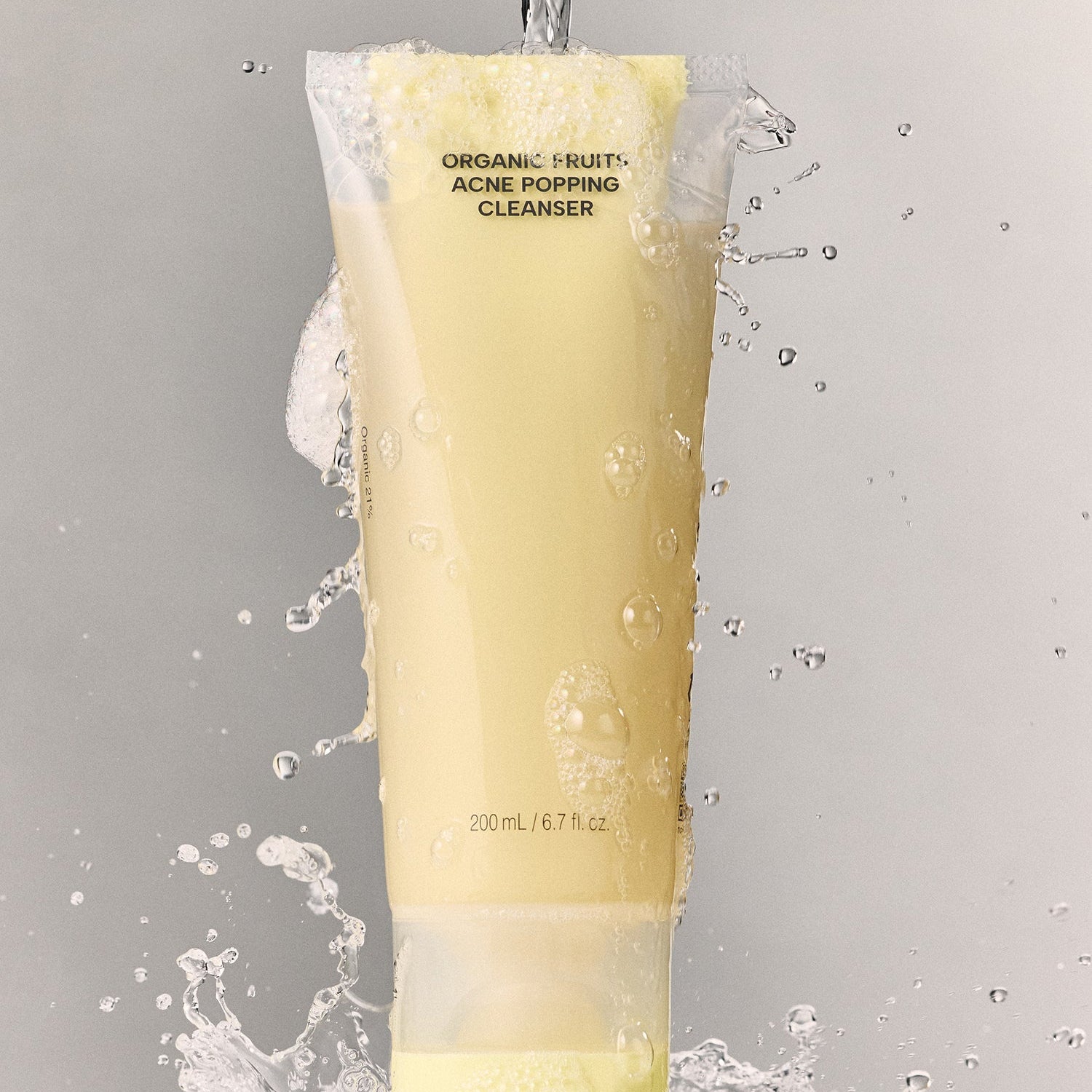 WHAMISA Organic Fruits Acne Popping Cleanser- Yuja