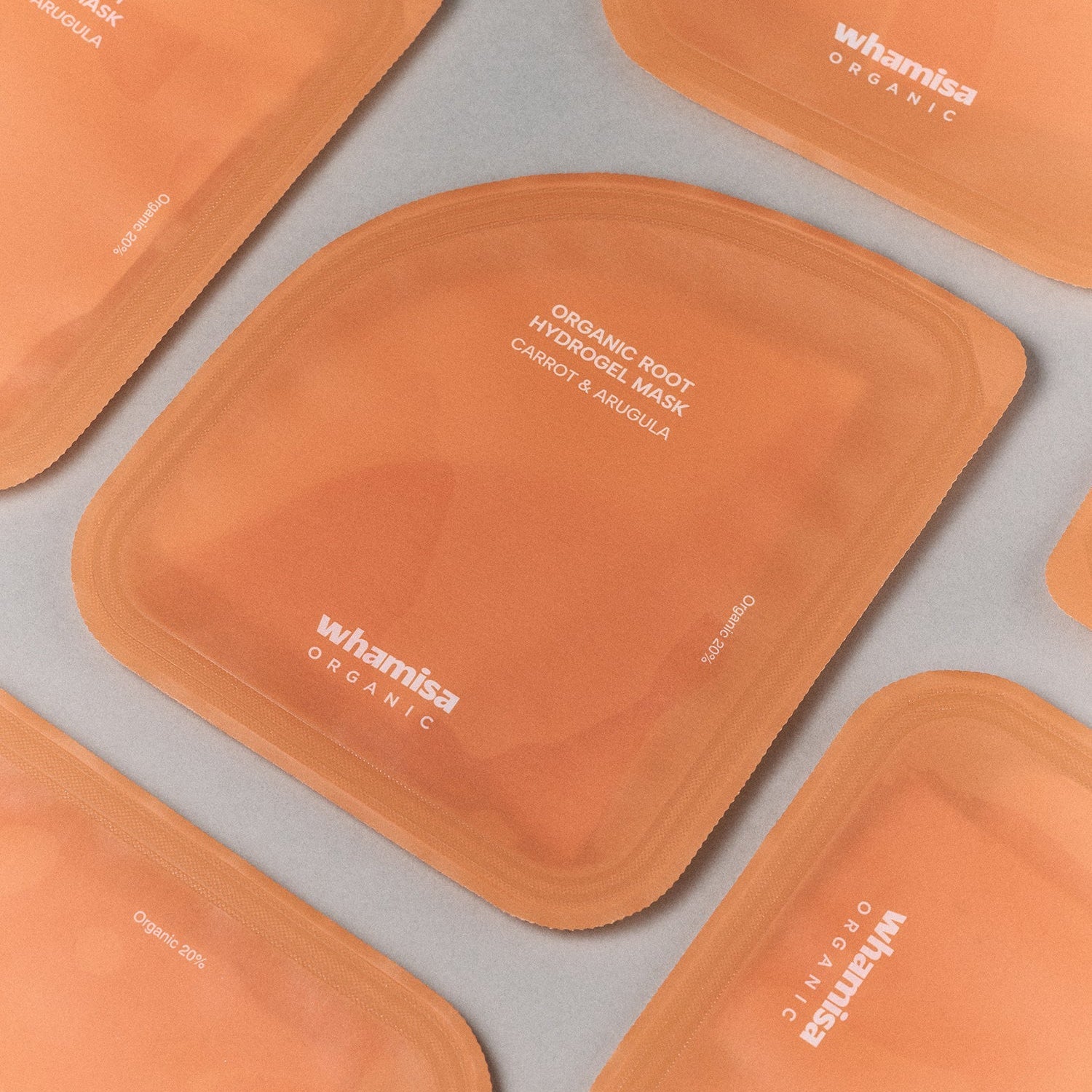 WHAMISA Organic Root Hydrogel Mask Carrot & Arugula
