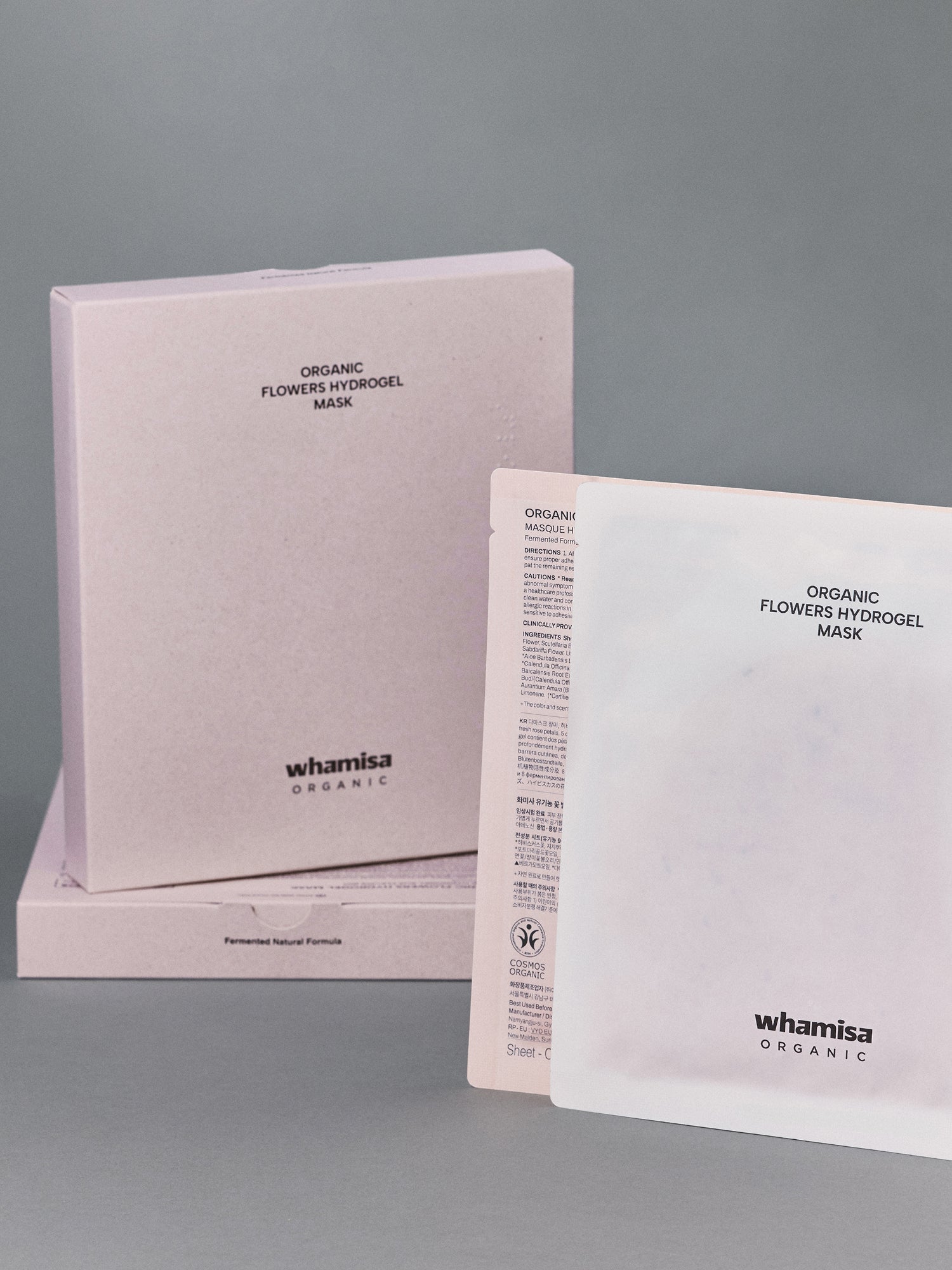 WHAMISA Organic Flowers Hydrogel Mask