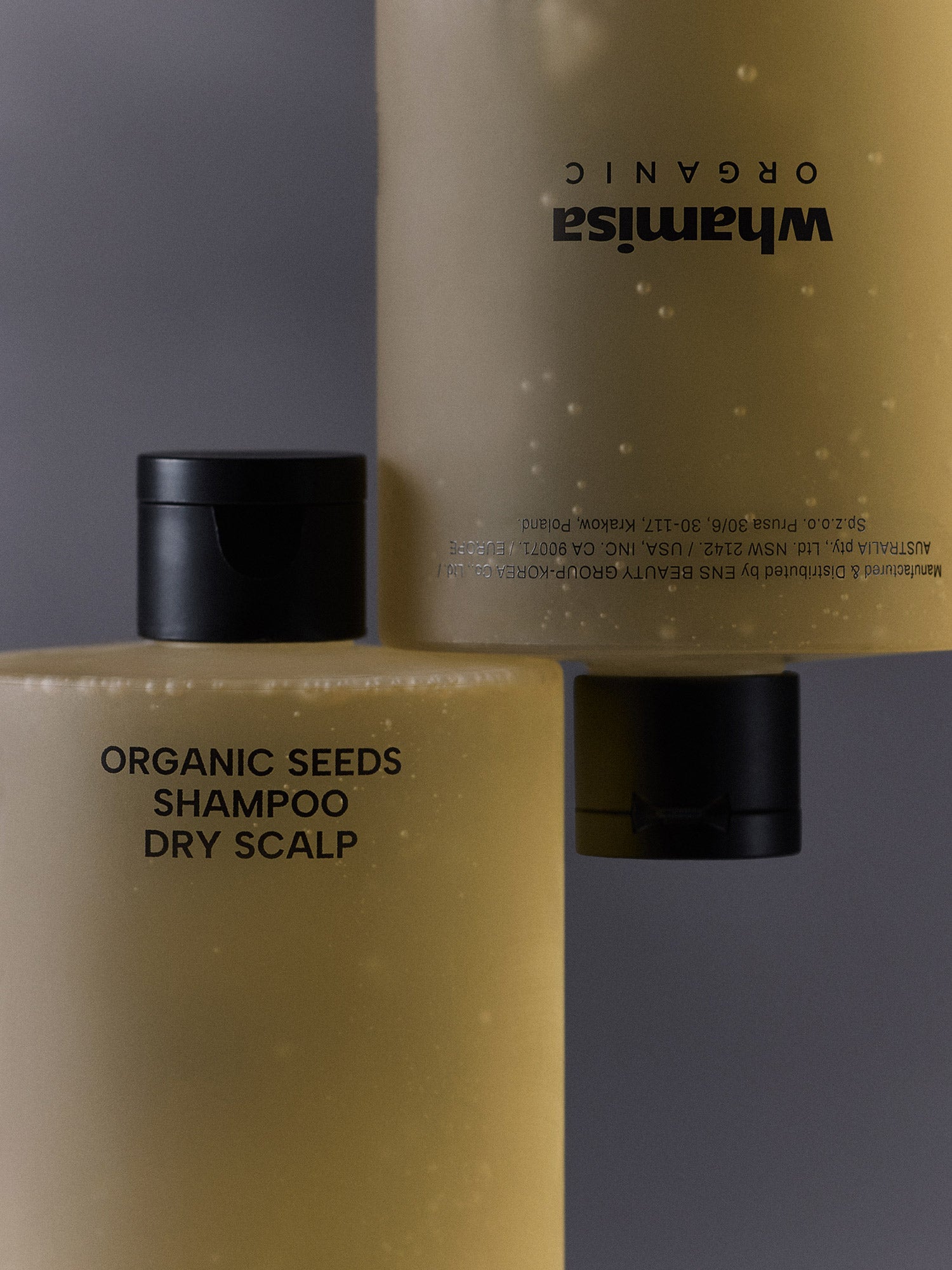 WHAMISA Organic Seeds Shampoo for Dry Scalp