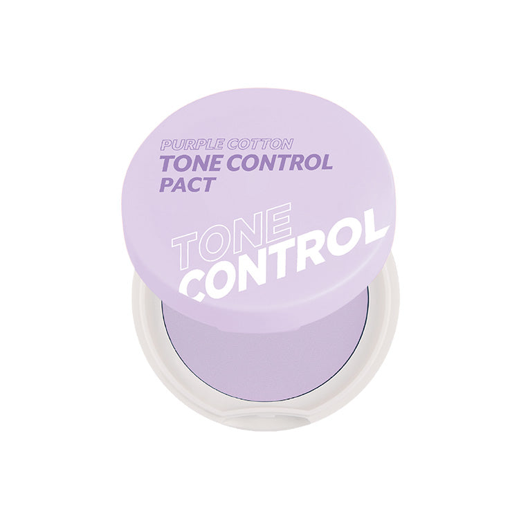IM'MEME Purple Cotton Tone Control Pact 9.5g