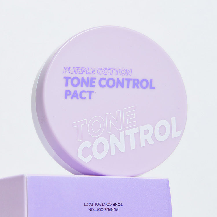 IM'MEME Purple Cotton Tone Control Pact 9.5g