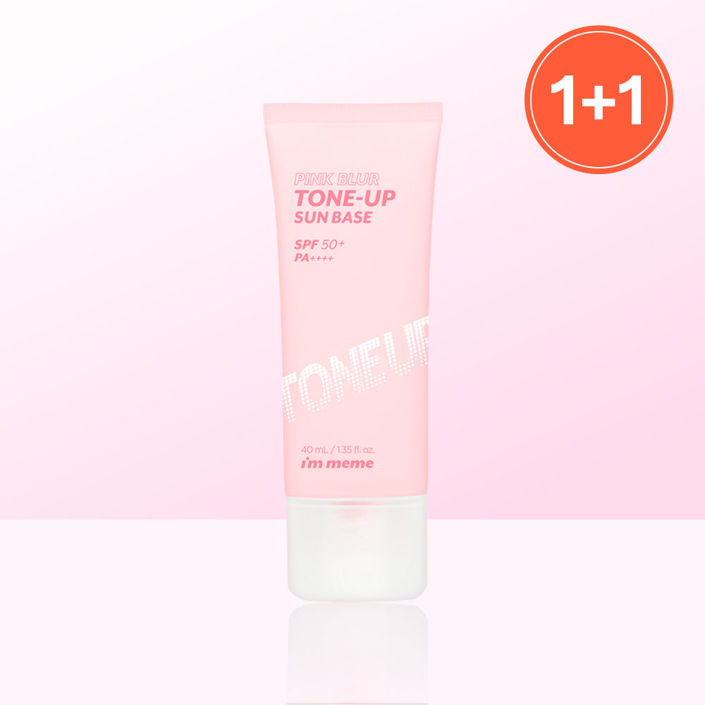 IM'MEME Pink Blur Tone-Up Sun Base 40ml SPF50+ PA++++ (1+1)