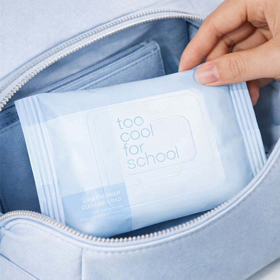 TOO COOL FOR SCHOOL Artclass Lip & Eye Deep Cleansing Pad 30 Sheets (2 Pack)