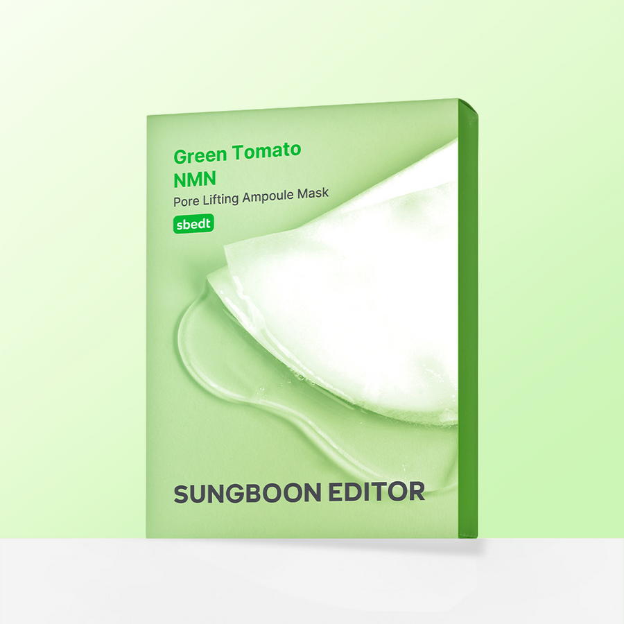 SUNGBOON EDITOR Green Tomato Pore Sheet mask 10 pcs