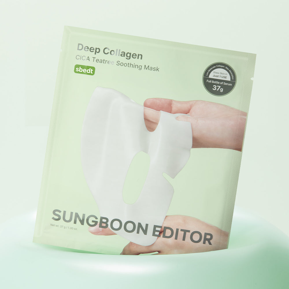 SUNGBOON EDITOR Deep Collagen Sheet mask 4 pcs