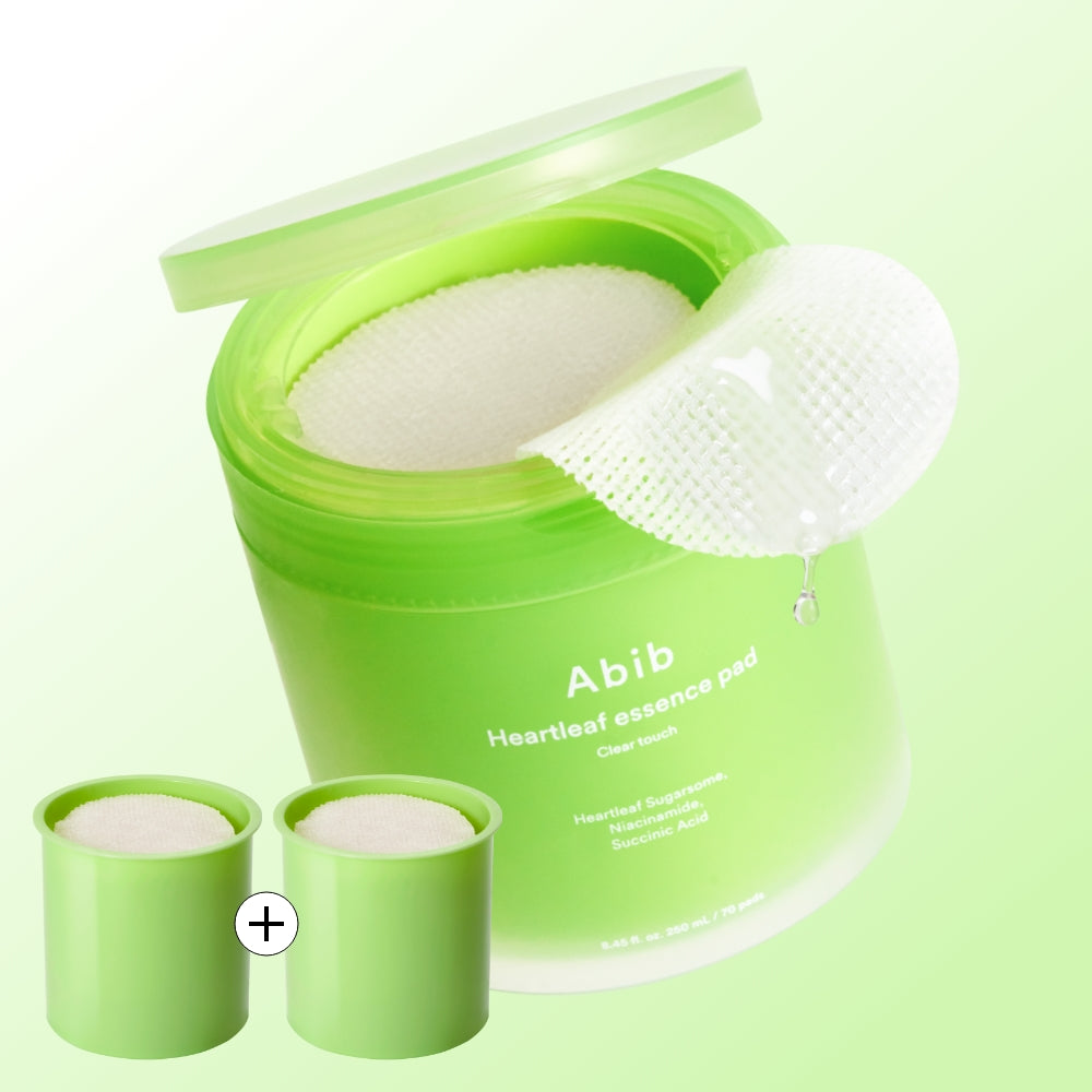 ABIB Heartleaf Spot Pad Clear Touch 210 Pads Refill x2