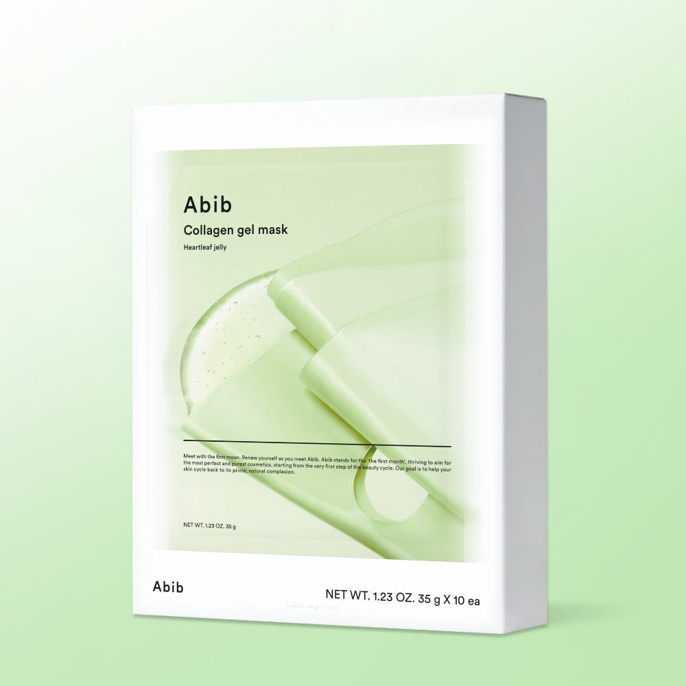 ABIB Collagen Gel Mask Heartleaf Jelly 10 Sheets