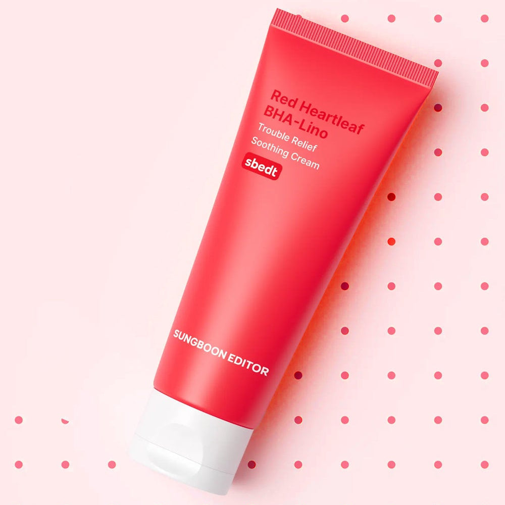 Sungboon Editor Red Aloe Vera Bha Reno Trouble Relief Soothing Cream 50ml