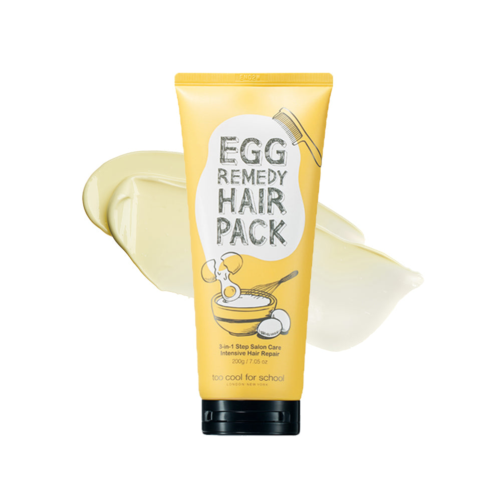 TOO COOL FOR SCHOOL Egg Remedy Hair Pack 200g (2 Pack)