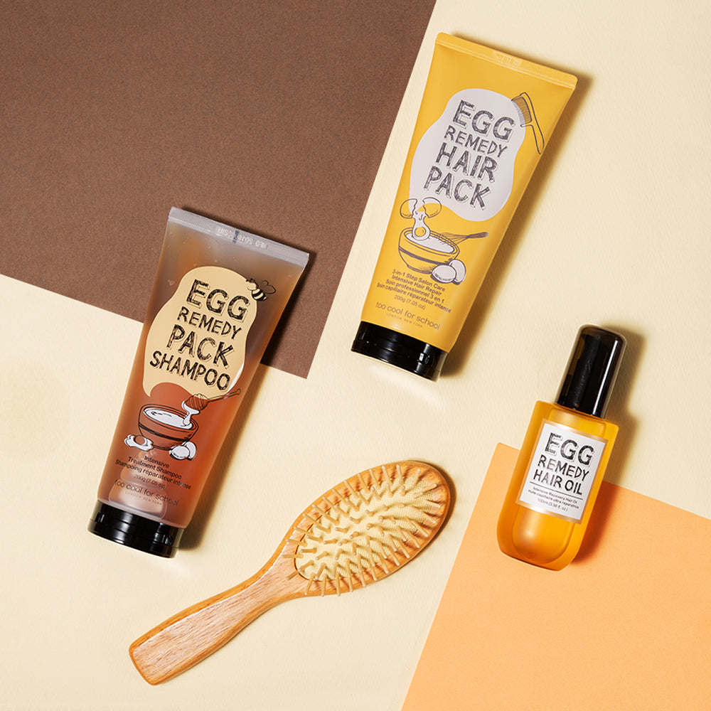 TOO COOL FOR SCHOOL Egg Remedy Hair Pack 200g (2 Pack)