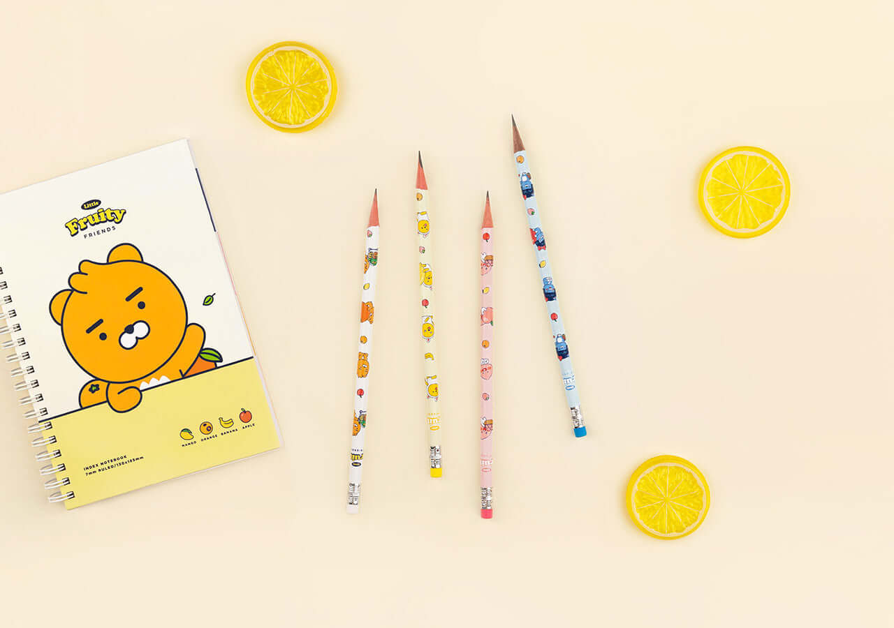 Kakao Friends Little Ryan Pencil Set Set