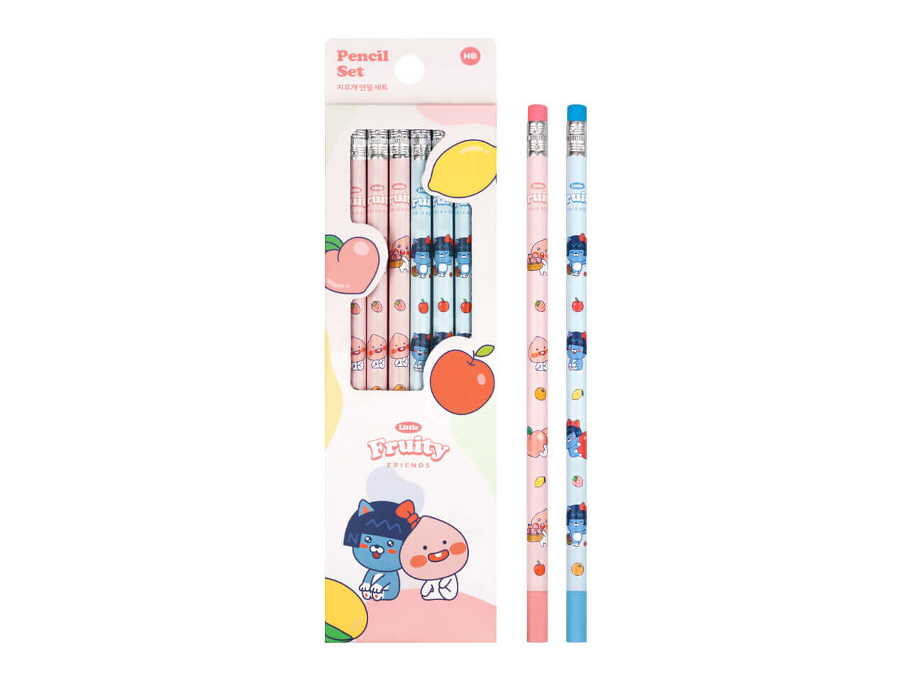 Kakao Friends Little Apeach Pencil Set Set