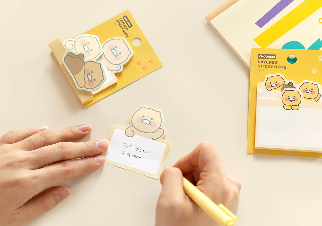 Kakao Friends Chunsik Sticky Notes