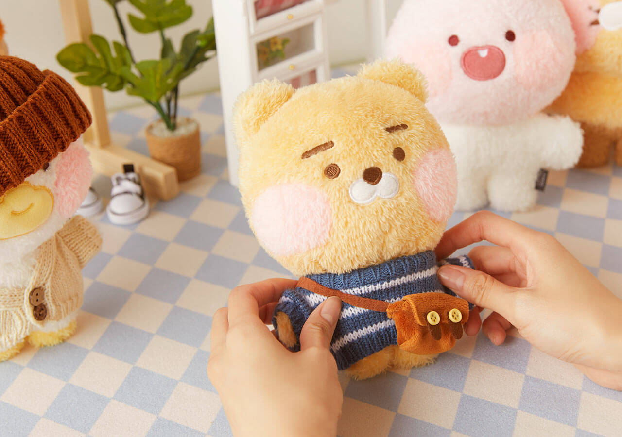 Kakao Friends Friends Poslin Plush Set