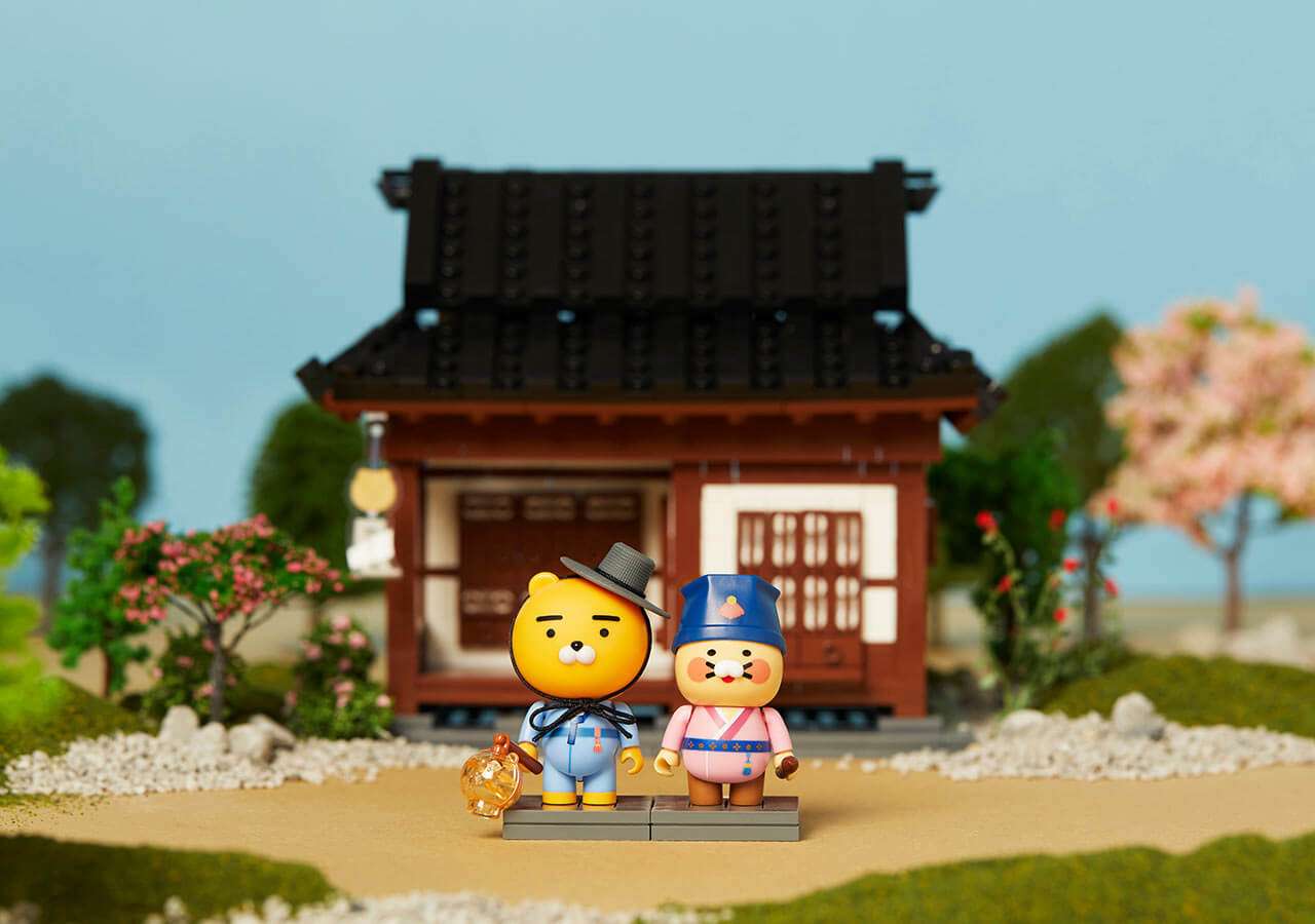 Kakao Friends Chunsik Brick Figure Set