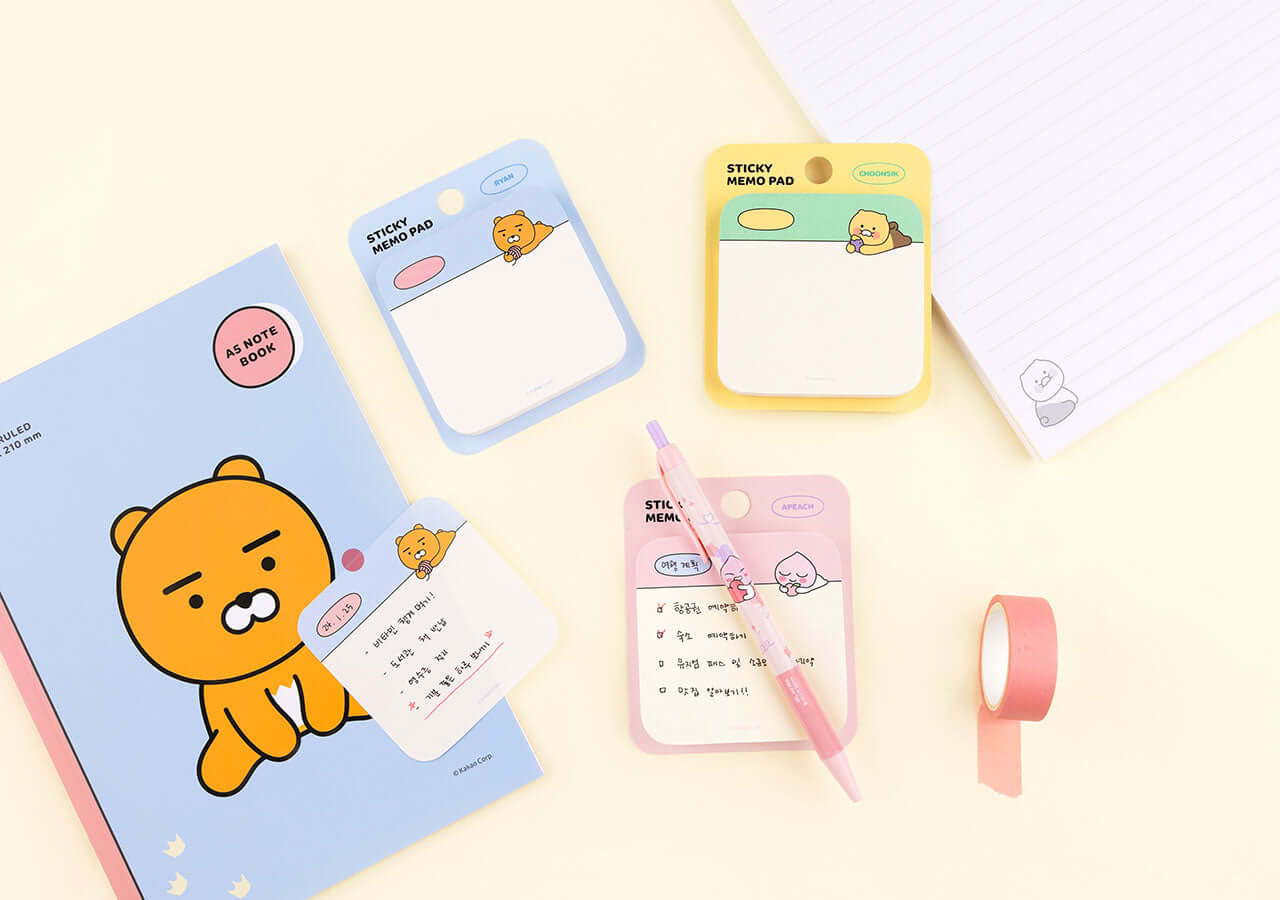 Kakao Friends Chunsik Sticky Notes