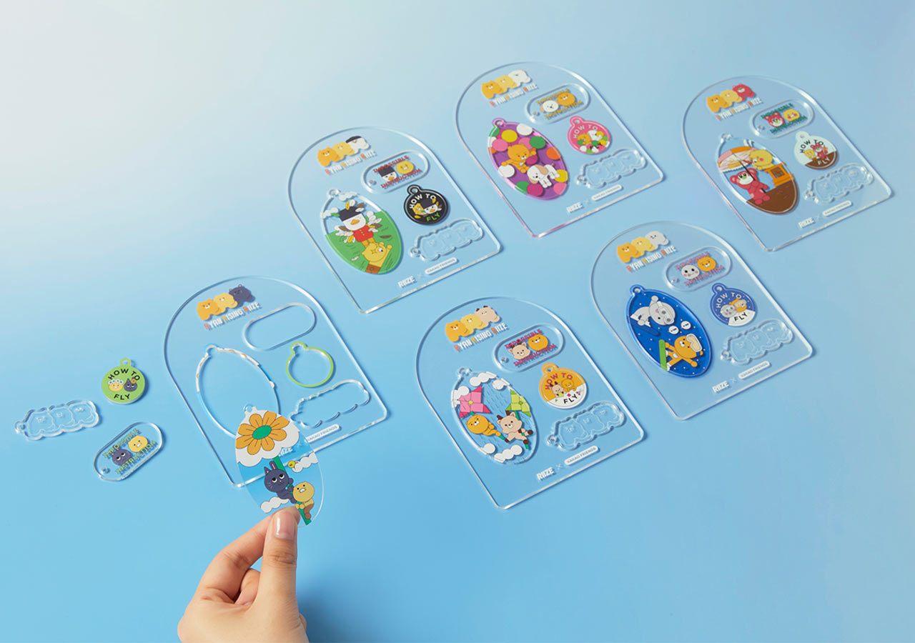 Kakao Friends Friends Acrylic Keyring