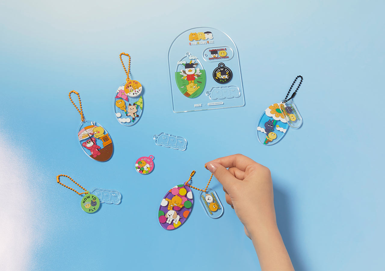 Kakao Friends Friends Acrylic Keyring