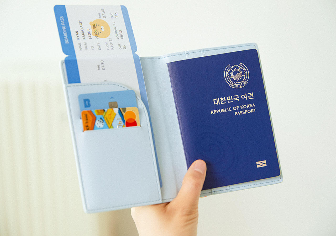 Kakao Friends Little Apeach Passport Case
