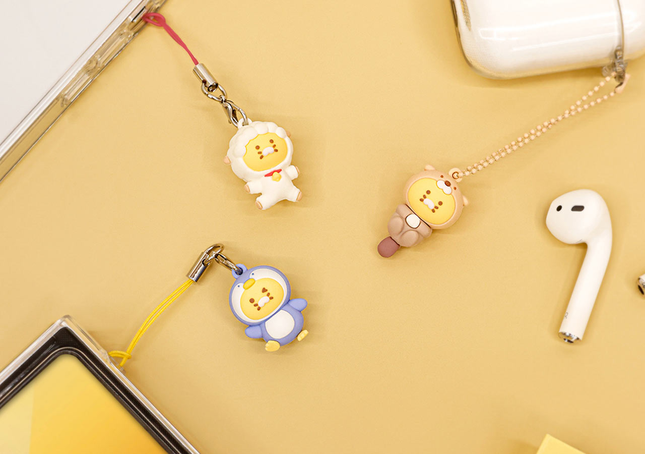 Chunsik Figurine Keychain - Official Kakao Friends merchandise | Koolseoul