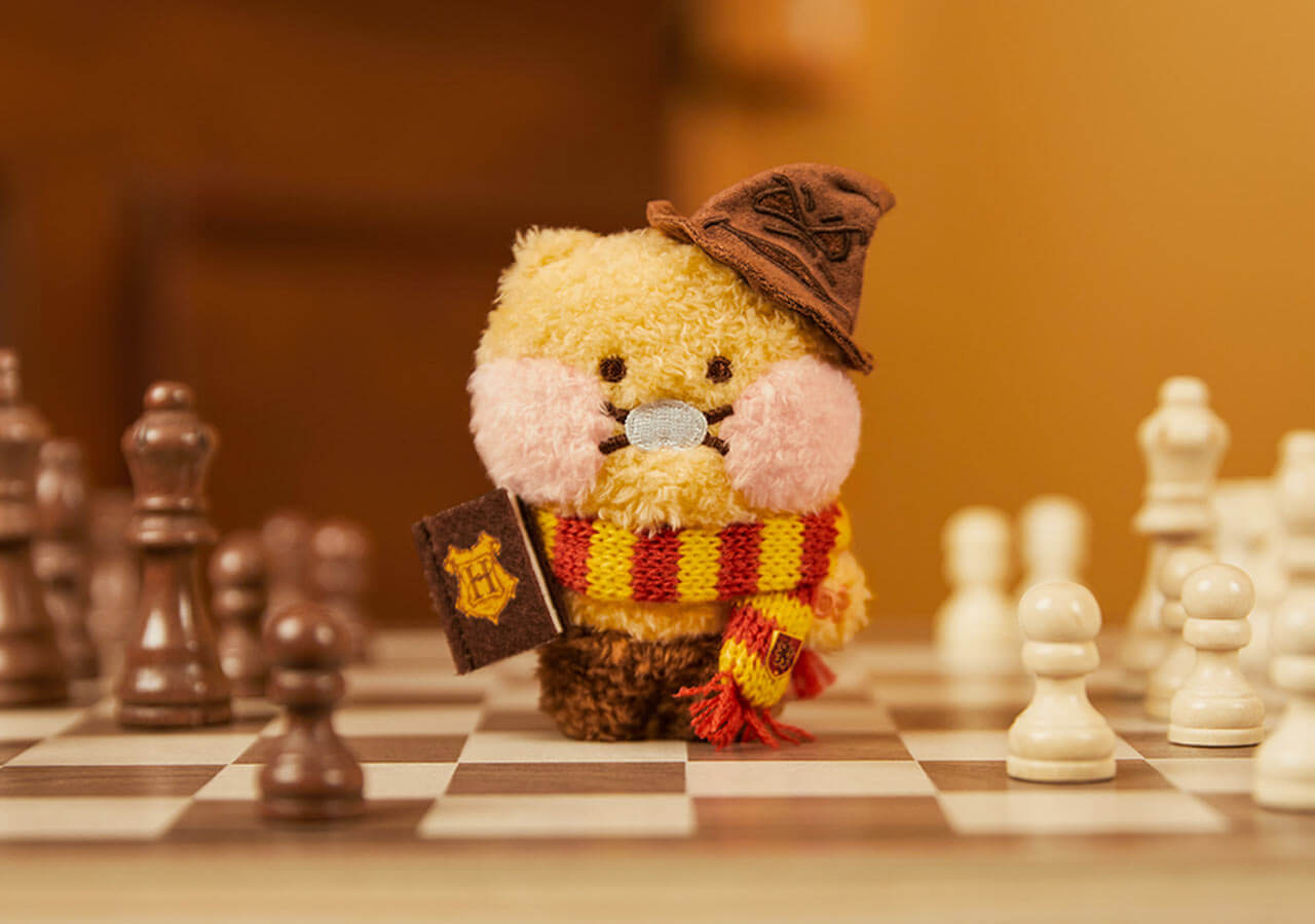Kakao Friends Chunsik Plush Keyring