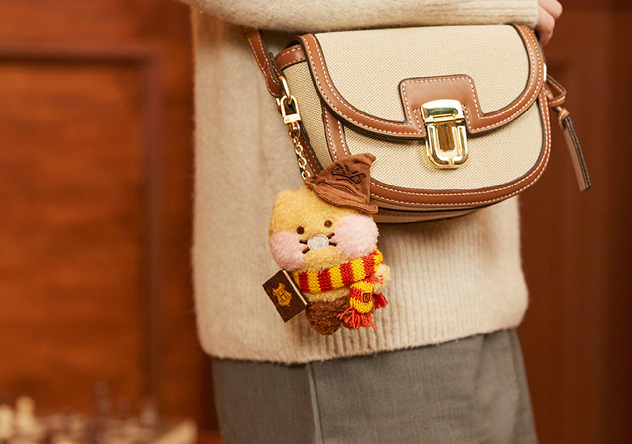 Kakao Friends Chunsik Plush Keyring
