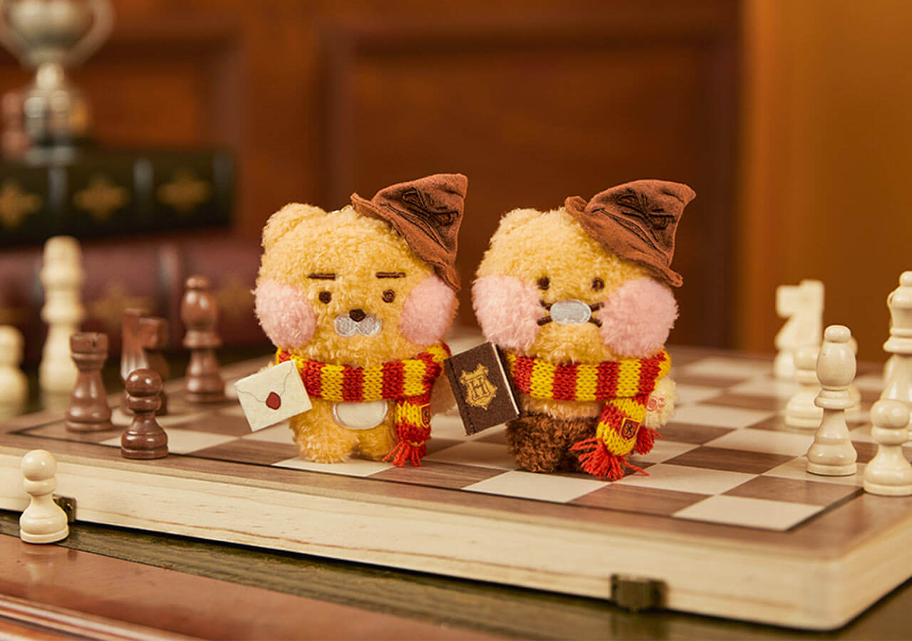 Kakao Friends Chunsik Plush Keyring