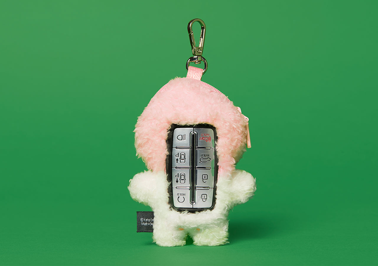 Plush Little Apeach Car Accessory - Korean kawaii Kakao Friends | Koolseoul