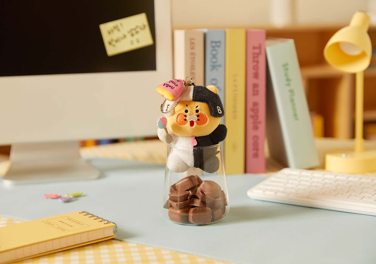 Kakao Friends Chunsik Plush Keyring