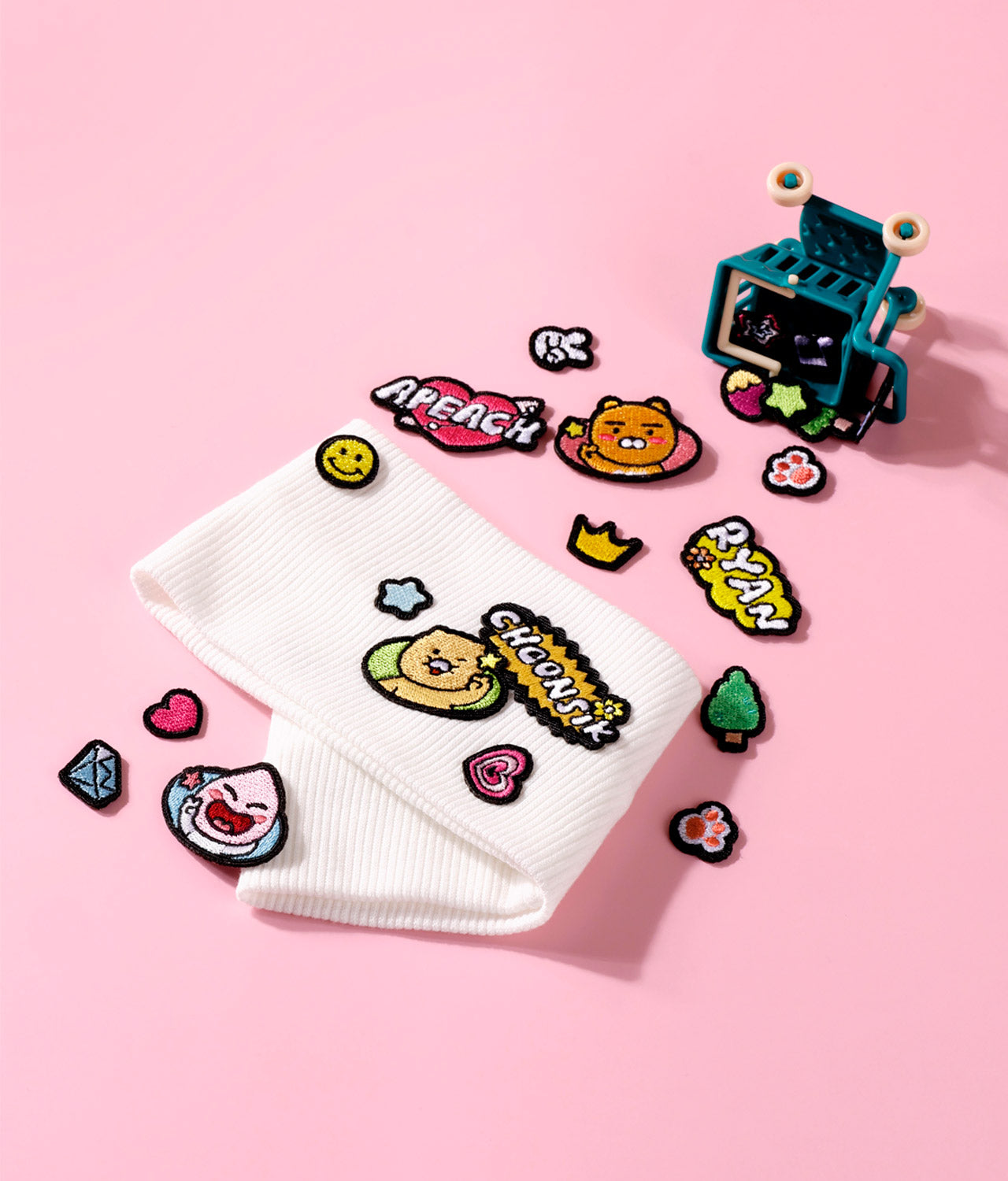 Bandeau Set Apeach - Authentic Kakao Friends from Korea | Koolseoul