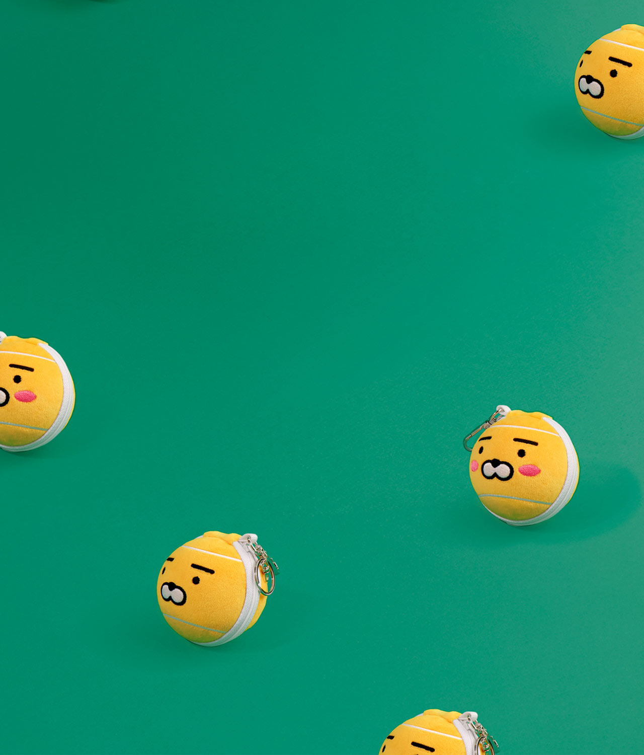 Pouch Keychain Ryan Tennis - Korean kawaii Kakao Friends | Koolseoul