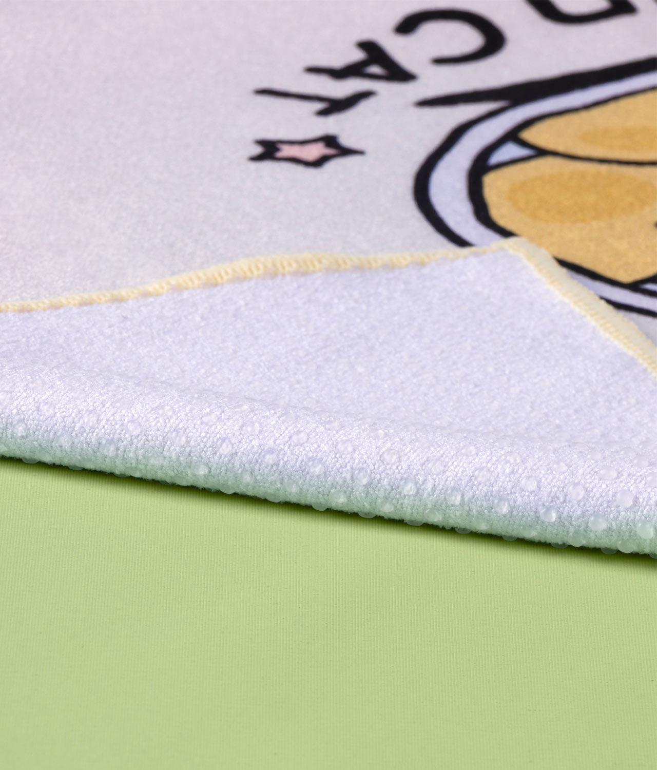 Chunsik Yoga Towel Beige Serviette - Korean kawaii Kakao Friends | Koolseoul
