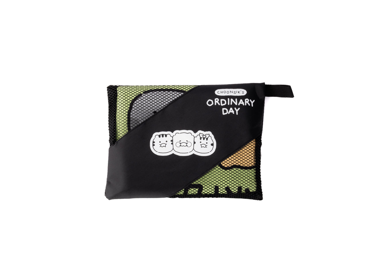 Chunsik Yoga Towel Green Serviette - Official Kakao Friends merchandise | Koolseoul