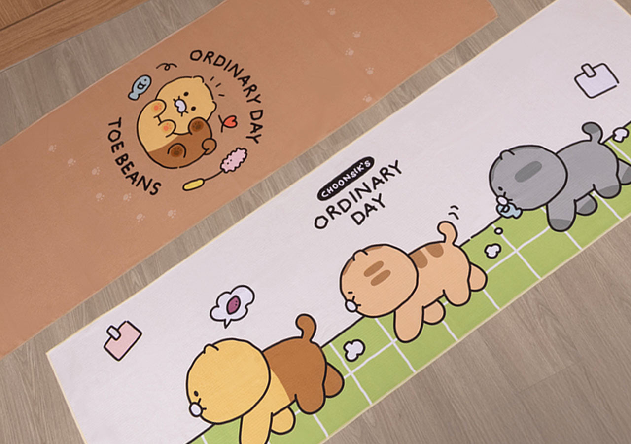 Chunsik Yoga Towel - Official Kakao Friends merchandise | Koolseoul