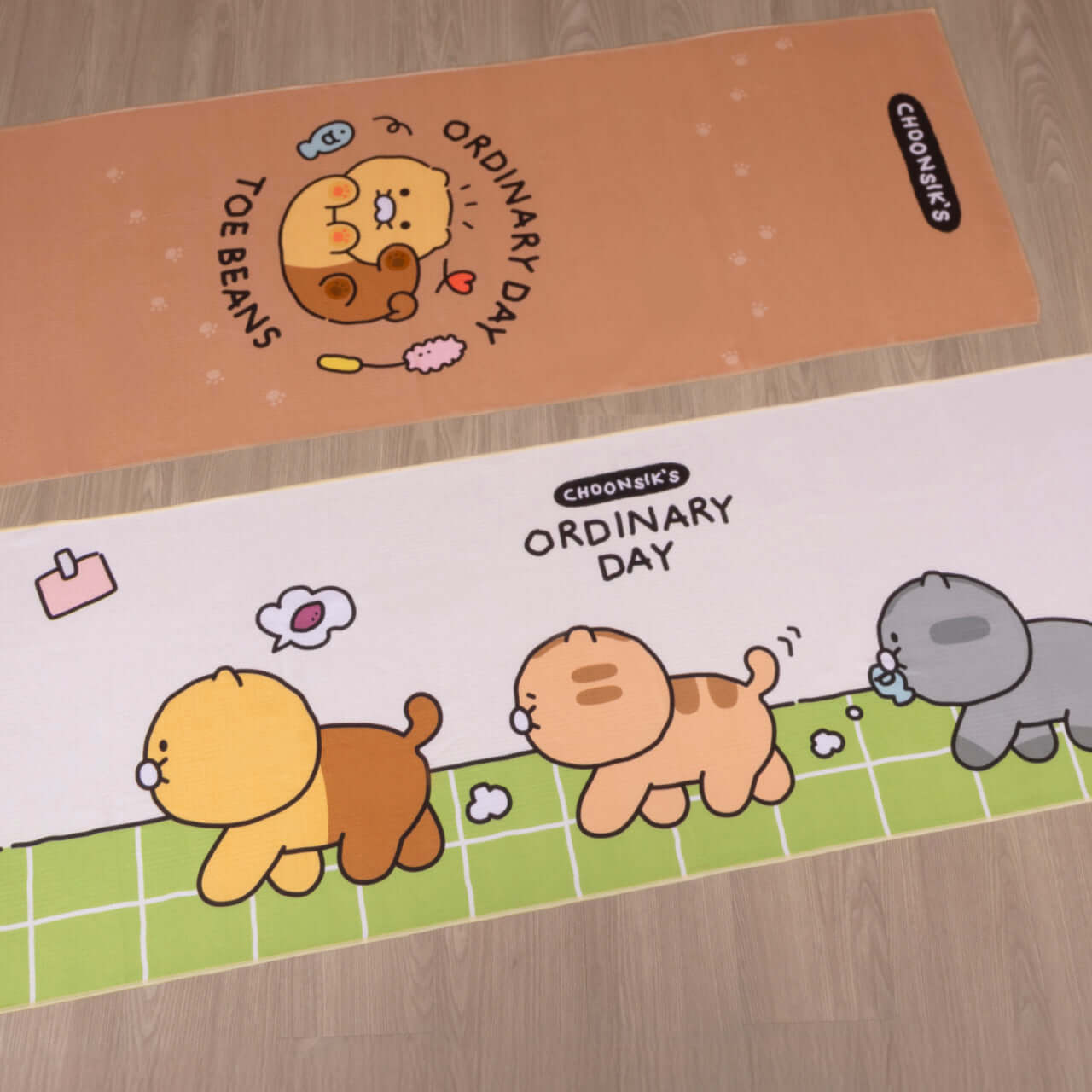 Kakao Friends Chunsik Yoga Mat Towel