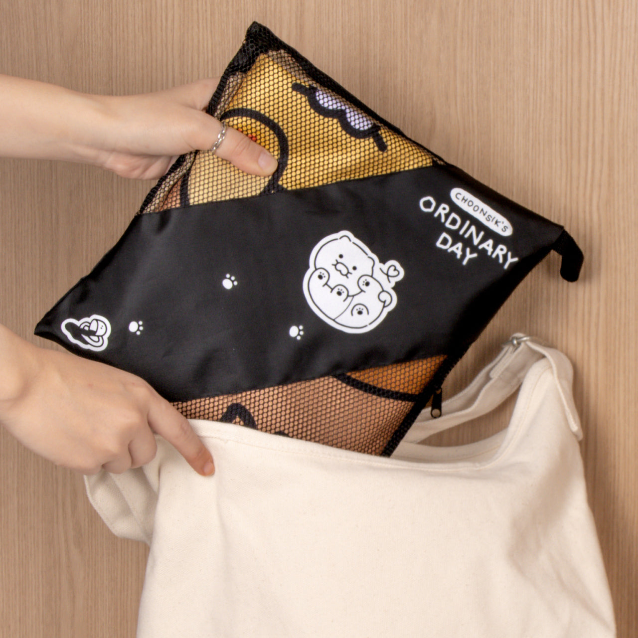 Chunsik Yoga Towel - Authentic Kakao Friends from Korea | Koolseoul