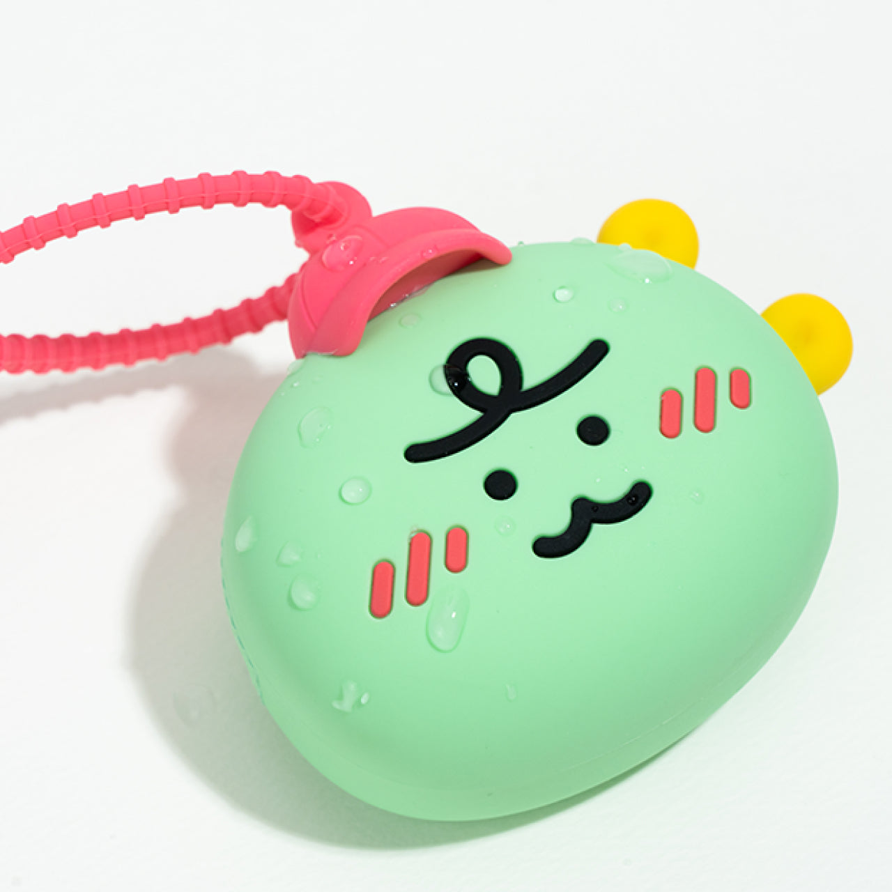 Silicone Pouch Jordy Hat(PINK) - Korean kawaii Kakao Friends | Koolseoul