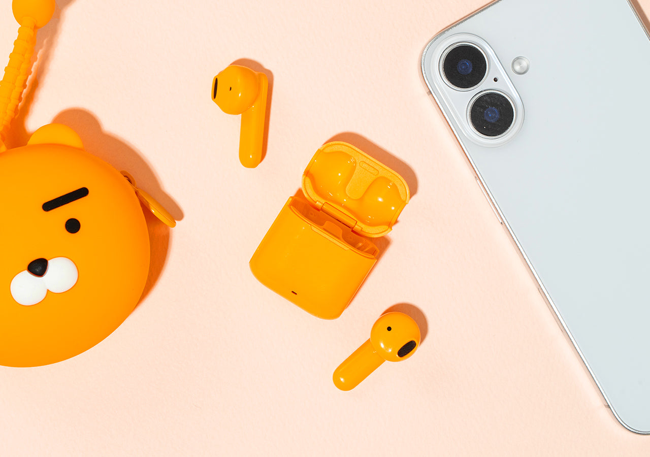 Mini TWS Ryan Headphones - Authentic Kakao Friends from Korea | Koolseoul