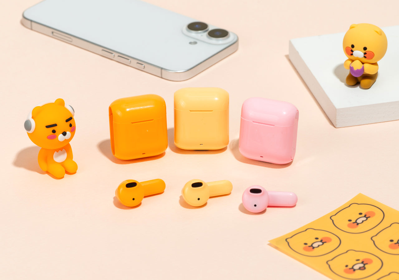 Mini TWS Ryan Headphones - Authentic Kakao Friends from Korea | Koolseoul