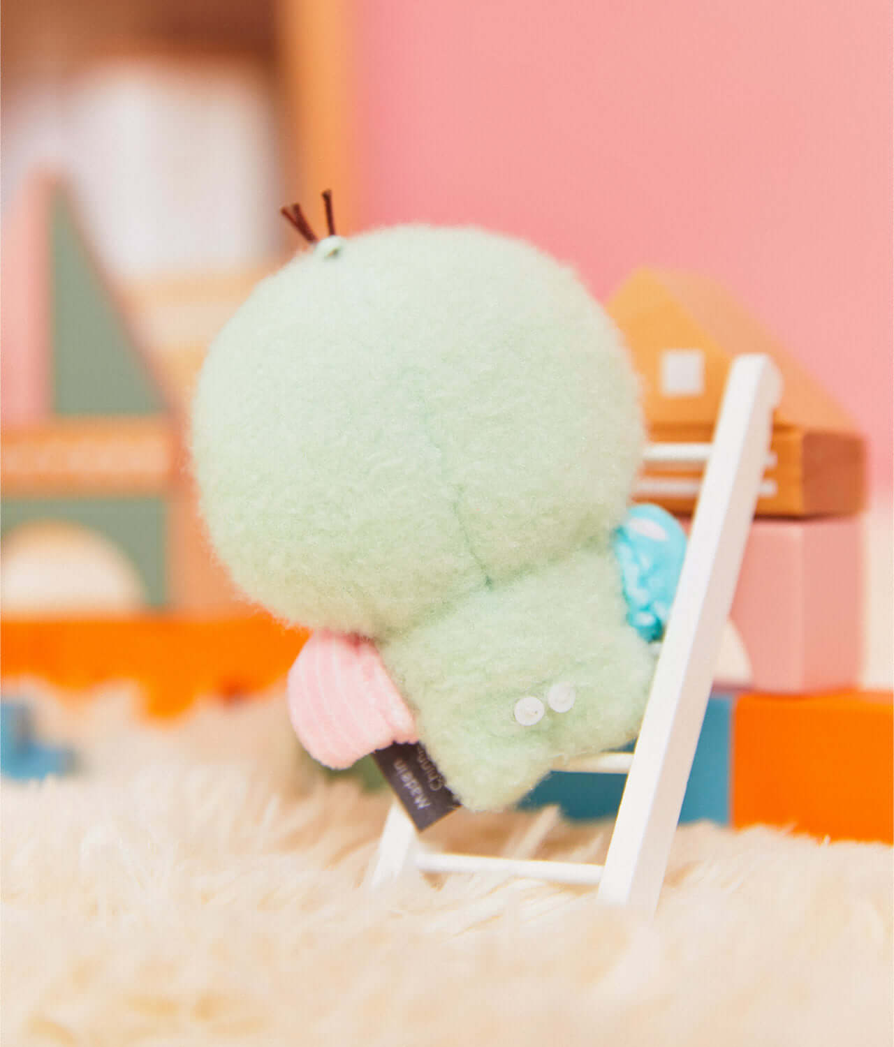Kakao Friends Little Tube Plush Keyring