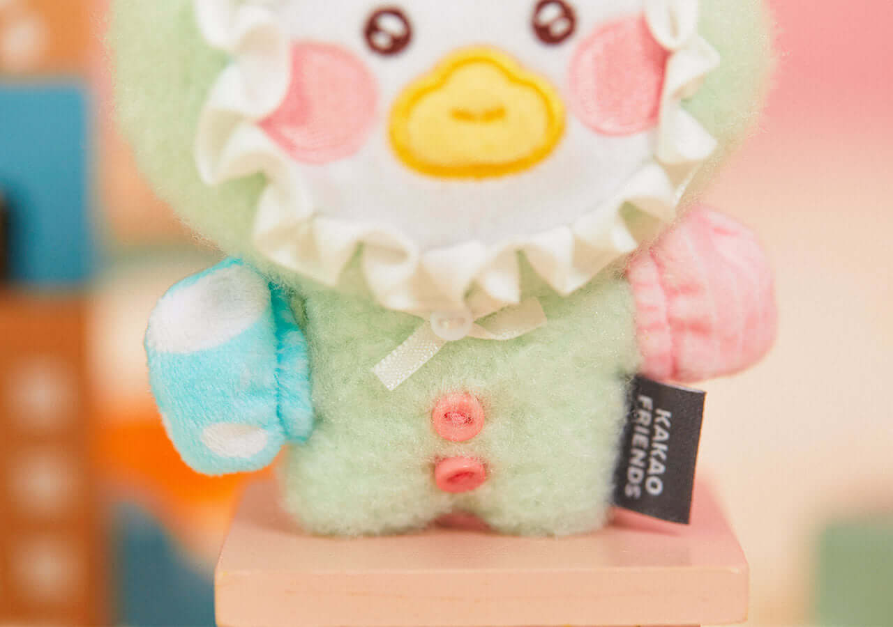 Kakao Friends Little Tube Plush Keyring