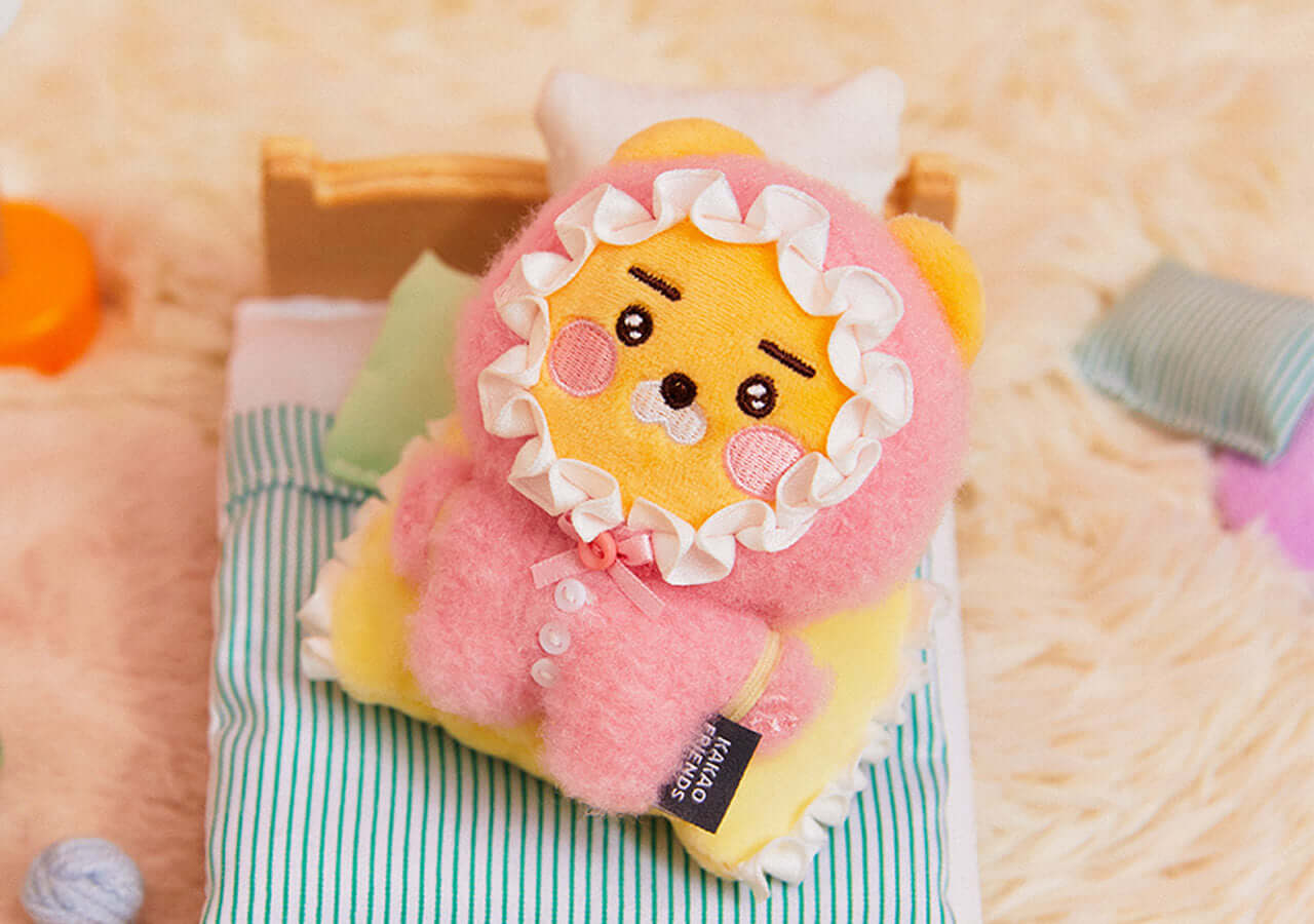 Kakao Friends Little Ryan Plush Keyring