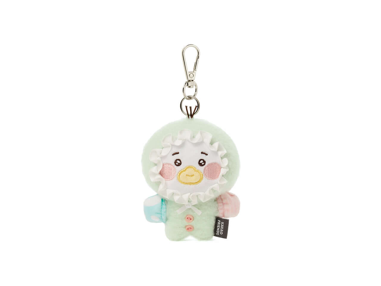 Kakao Friends Little Tube Plush Keyring