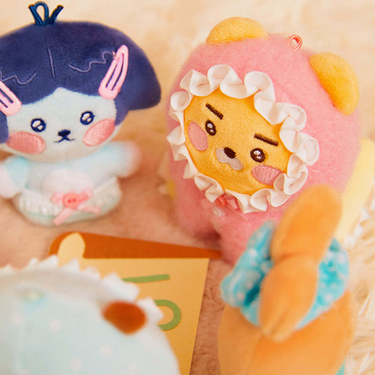 Kakao Friends Little Ryan Plush Keyring