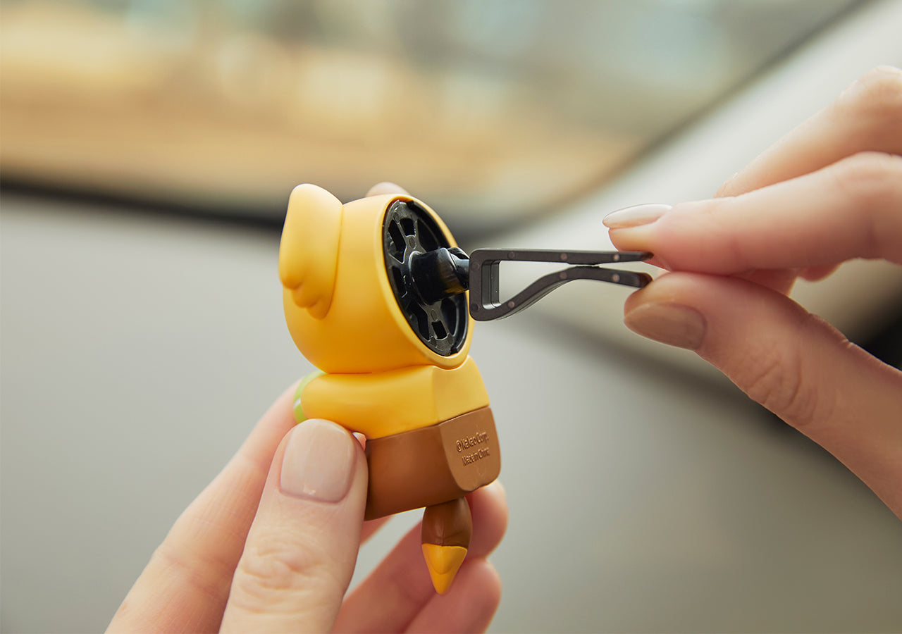 Car Air Freshener Chunsik - Authentic Kakao Friends from Korea | Koolseoul