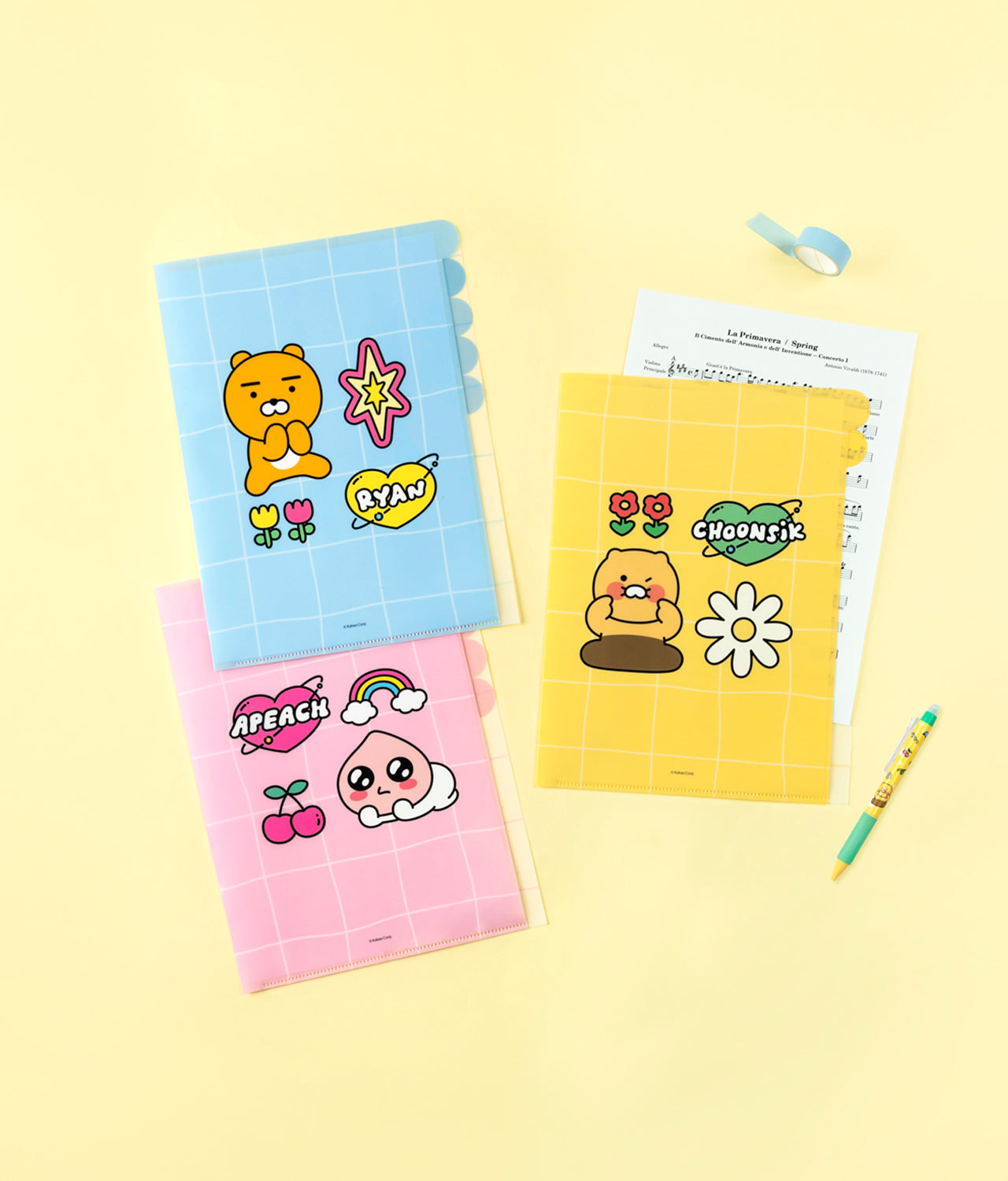 5 Chunsik Stationery - Official Kakao Friends merchandise | Koolseoul